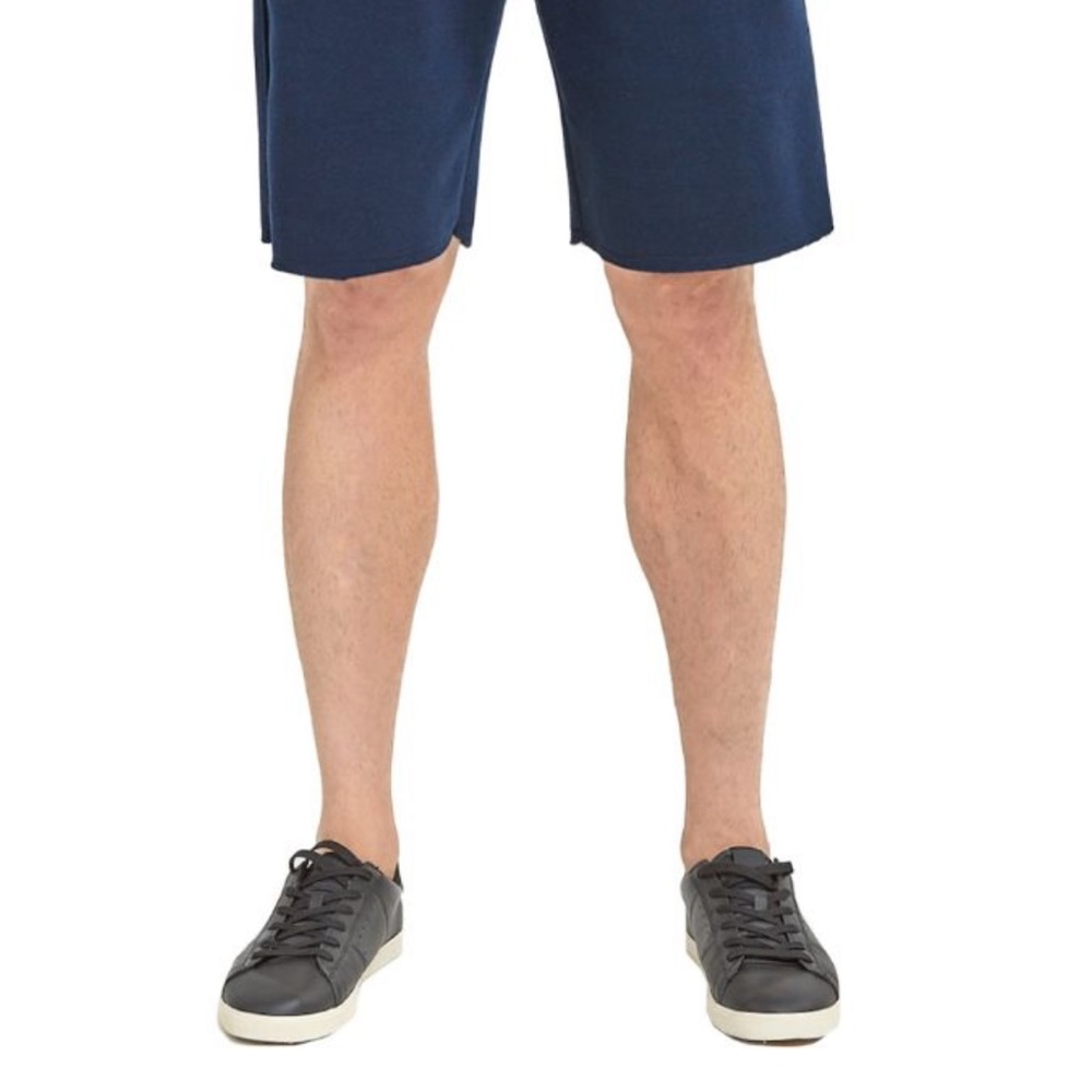 Ring Of Fire Mens Navy Blue Gray Drawstring Athletic Shorts Medium - Picture 6 of 8
